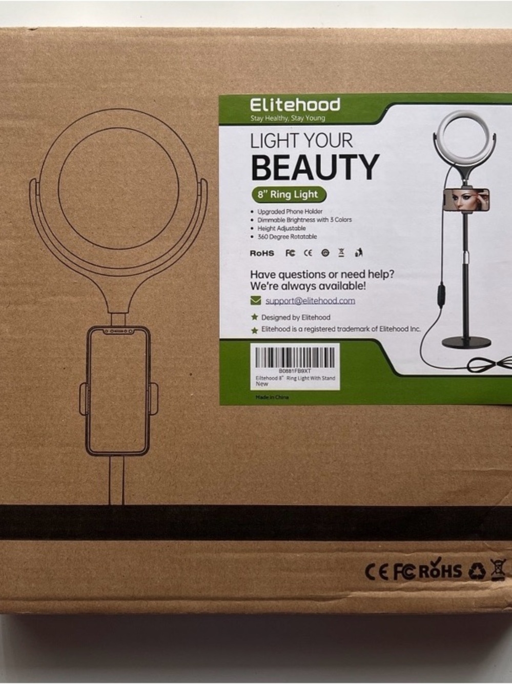 DESKTOP LAMP - Black